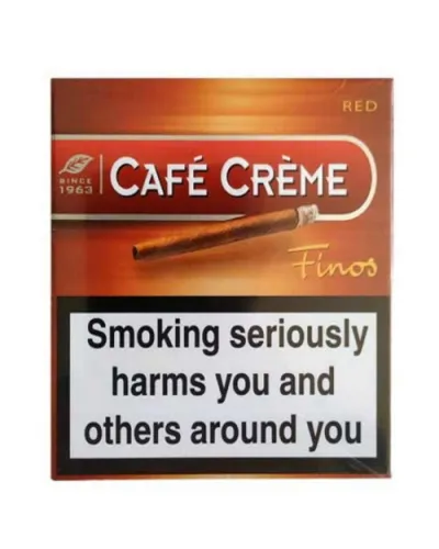Cafe Creme Finos Red sigarillo - 10's