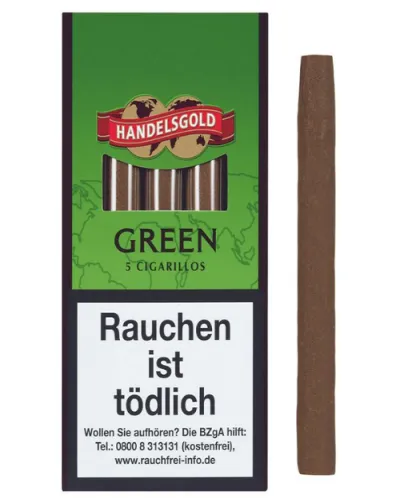 Handelsgold Green Apple Sigarillo - Yeşil Elma Aromalı
