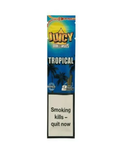 Juicy Double Wraps Tropical Puro Kağıdı